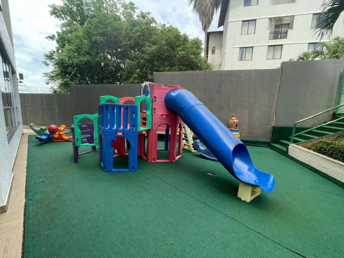 Flat 501 - Condominio Veredas Do Rio Quente - Diferenciado Com Ar Na Sala E No Quarto Экстерьер фото