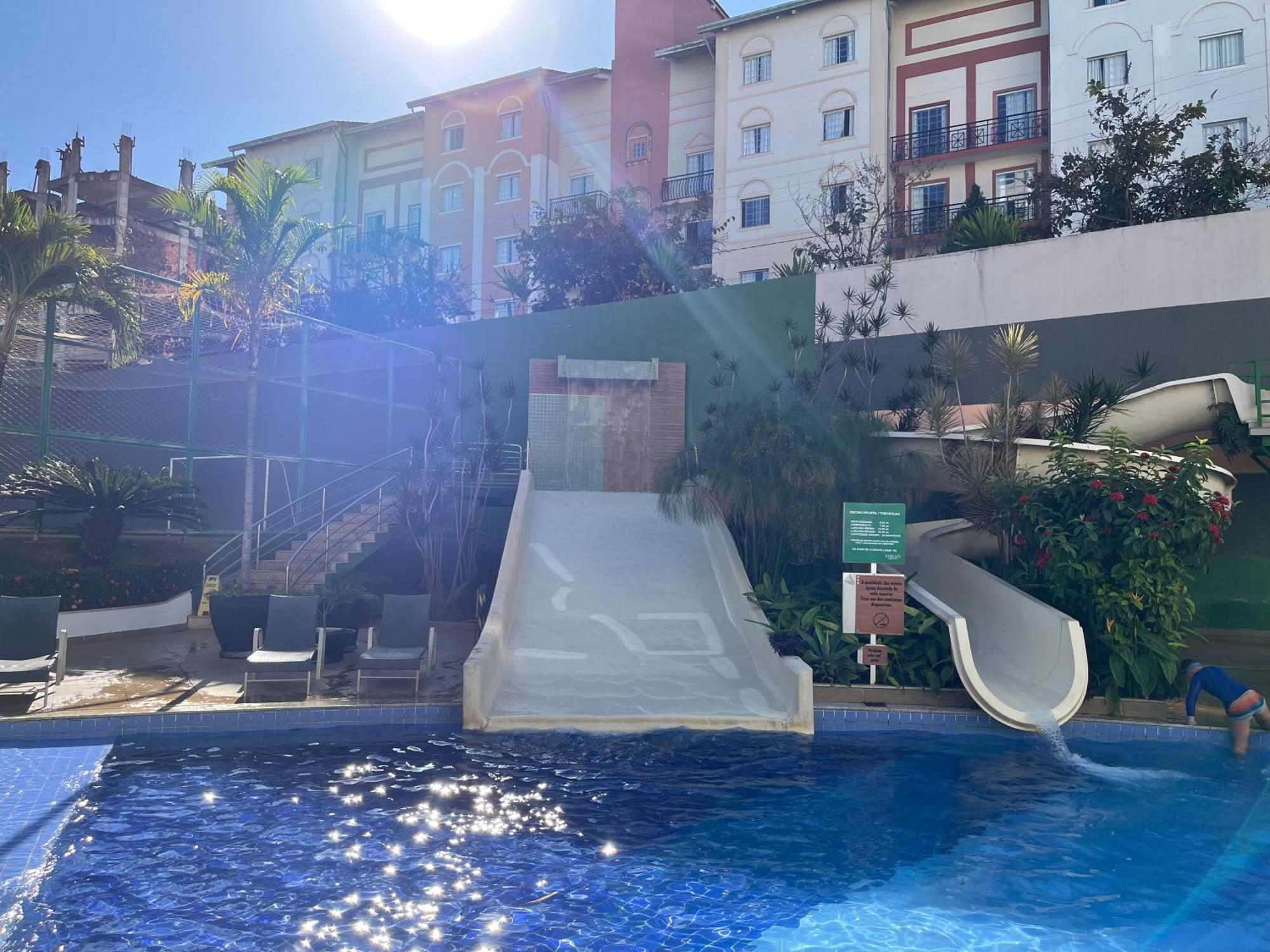 Flat 501 - Condominio Veredas Do Rio Quente - Diferenciado Com Ar Na Sala E No Quarto Экстерьер фото