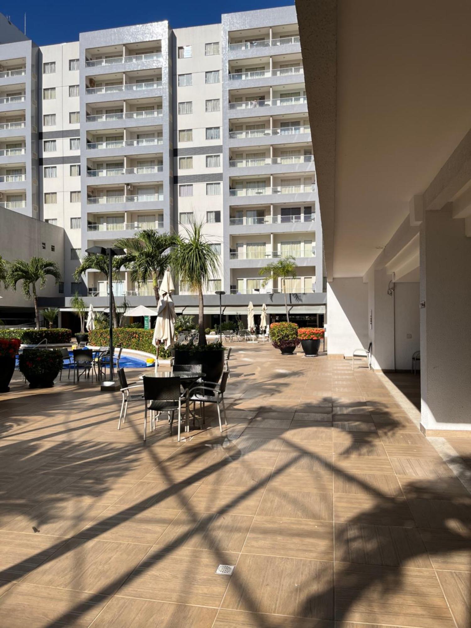 Flat 501 - Condominio Veredas Do Rio Quente - Diferenciado Com Ar Na Sala E No Quarto Экстерьер фото